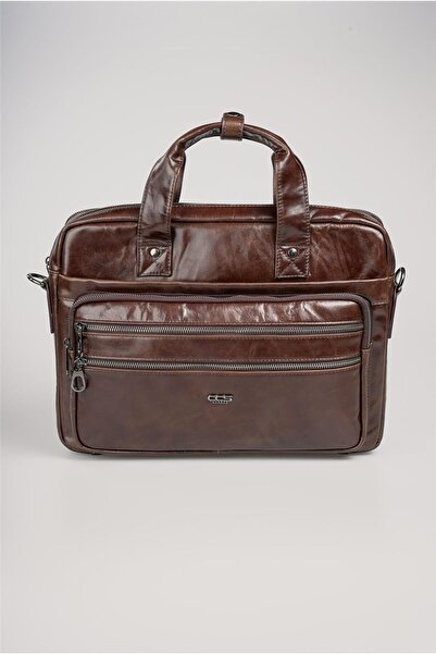 ÇÇS 71474 Δερμάτινος Χαρτοφύλακας