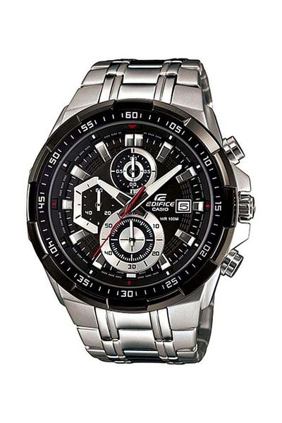 Casio Edifice Men's Chronograph Watch EFR-539D-1A, 50 mm, Silver