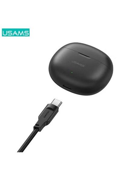 Usams XD18 TWS Earbuds BT5.3 Dual-mic Sonic Bass Waterproof 30+ Hours Gaming Comfort Fit (White)