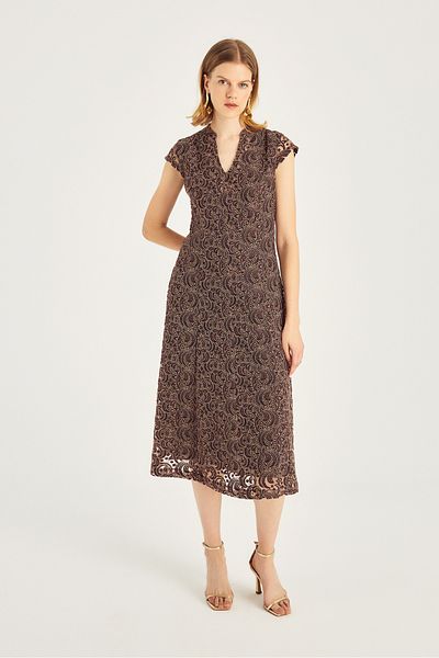 Naramaxx Midi Length Lace Dress