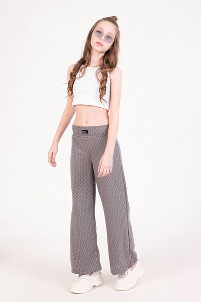 DPARİS Girl's Crested Trousers