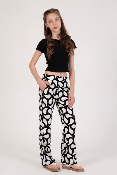 DPARİS Girl's Drop Patterned Trousers