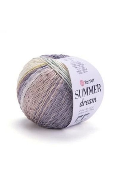 Yarnart SUMMER DREAM - EBRULI HAND KNITTED STRING EBRULI-4310