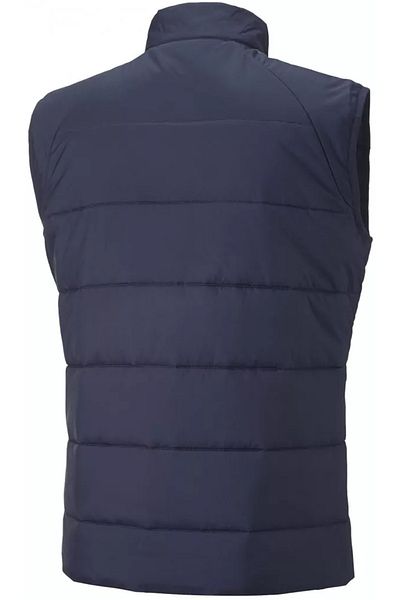 Puma Teamliga Vest Jacket Men's Daily Vest 65796806 Navy Blue
