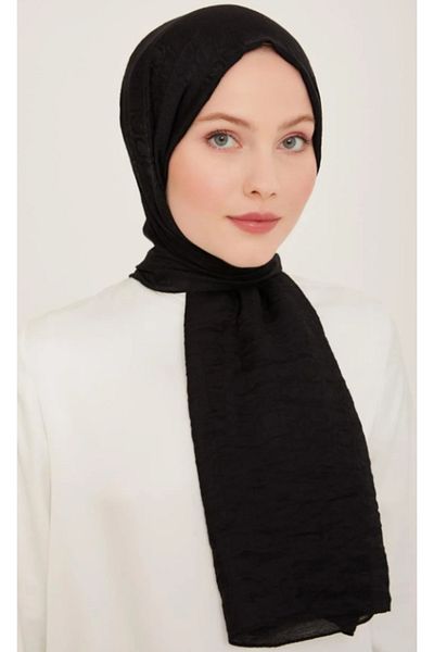 Armine Trend Checkerboard Shawl 2 -3493 Μαύρο