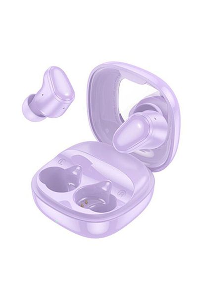 REDz Accessories Wireless Headphones, Hoco EQ13 Fun Mirror, 400mAh, Bluetooth 5.3, Autonomy 7 Hours, Purple