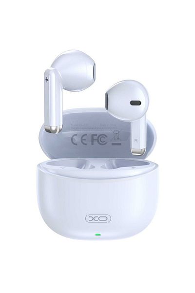 REDz Accessories Căști wireless, XO-X33 Mini Jade Crystals, BT5.3 și TWS, capacitate 250mAh, 4 ore, albastre