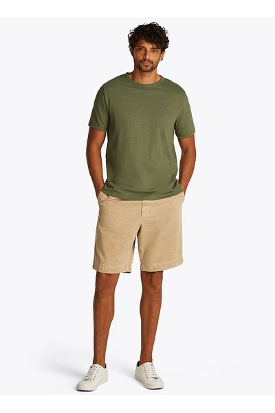 Tommy Hilfiger Green Men's T-Shirt Mw0Mw38637Pli