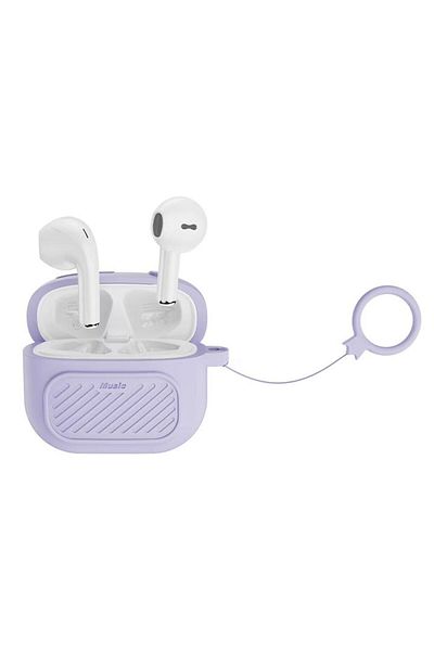 REDz Accessories Wireless Headphones with Case Included, XO-X26, BT5.1, 5 Hours Battery Life, Purple