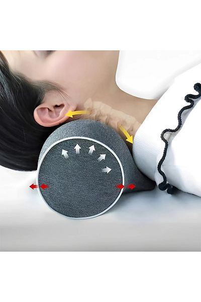 BACK COMFORT Memory Foam Neck Support Pillow | Cervical Pain Relief and Comfortable Sleep