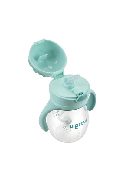 U-Grow Cană cu pai și mânere, tritan 330 ml, U-Grow