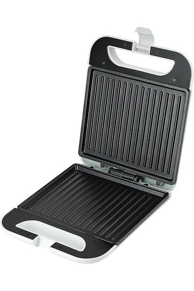 Geepas Grill Maker- GGT36548| Non-Stick Cooking Plates with Overheat Protection