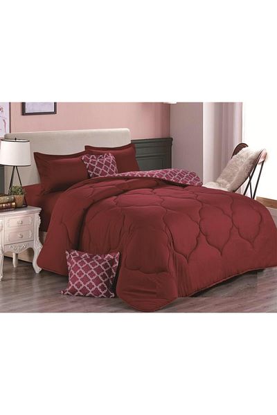 HOURS Horse Quilt Set with a distinctive and soft double-sided fabric, 4 pieces, SOPHIA-012