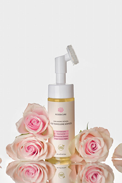 Rose and Cure Canlandırıcı Bitkisel Yüz Temizleme Köpüğü 150 ml