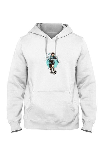 Pisa Art Φούτερ Lionel Messi με κουκούλα Bll354