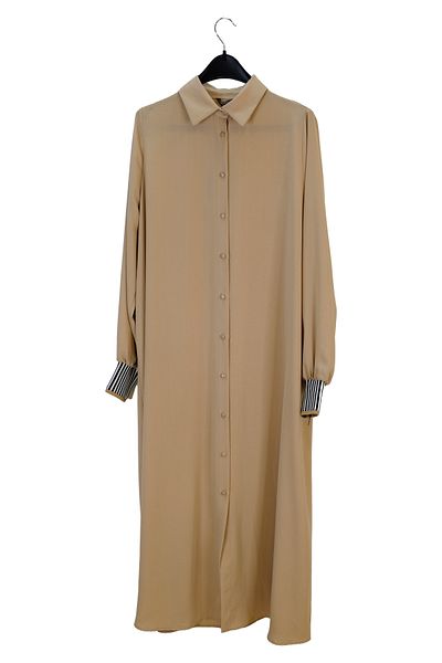 Gizemli T1338 Mysterious Ribbed Long Tunic