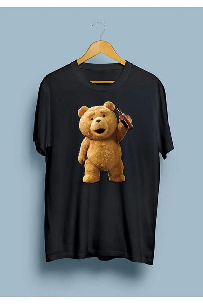 Pisa Art Μπλουζάκι με στάμπα Bear Teddy Design