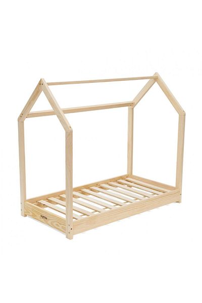 U-Grow Cottage bed, natural, 140X70