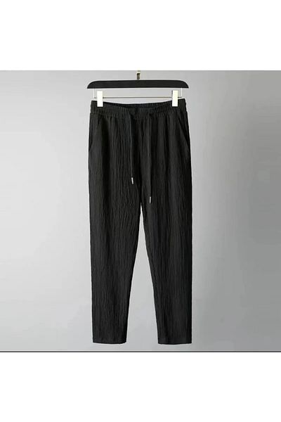 Pisa Art Wrapped Crinkle Fabric Summer Lycra Unisex Women Men Short Sleeve T-Shirt Sweatpants Set