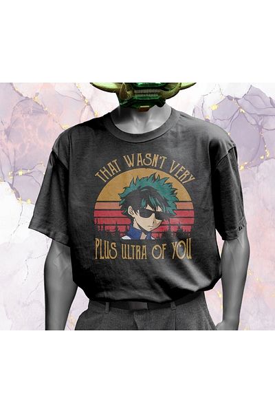 Pisa Art My Hero Academia (boku No Hero Academia) - Plus Ultra - Υπερμεγέθη μπλουζάκι