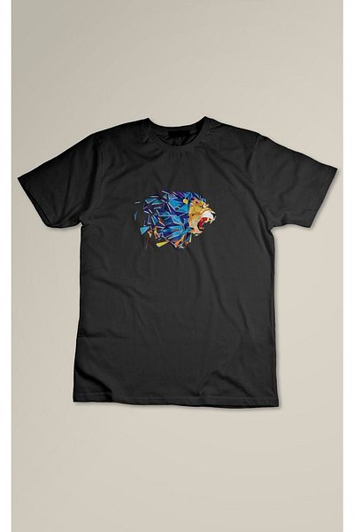 Pisa Art Μπλουζάκι Lion Design Oversize (υψηλής ποιότητας ύφασμα)