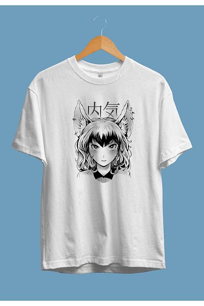 Pisa Art Υπερμεγέθη Anime Manga Γυναικείο Σχέδιο Χαρακτήρων Τυπωμένο Unisex T-shirt