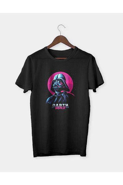 Pisa Art Μπλουζάκι μπλουζάκι με στάμπα Darth Vader Unisex