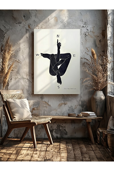 visdora Декоративна женска компас за дома, офиса, кухнята, хола, стена, декор...