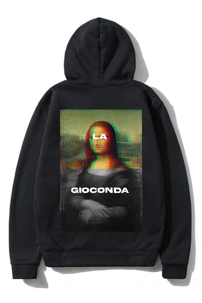 Pisa Art Leonardo Oversize Hoodie