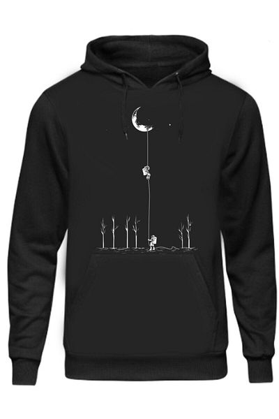 Pisa Art Детски суитшърт с качулка Astronaut Adventure
