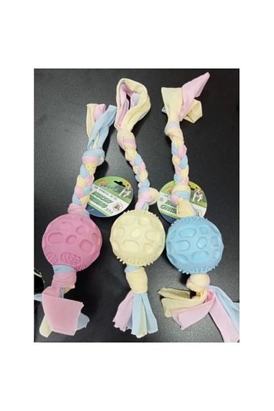 LiderGlobal Stringed Dog Play Ball