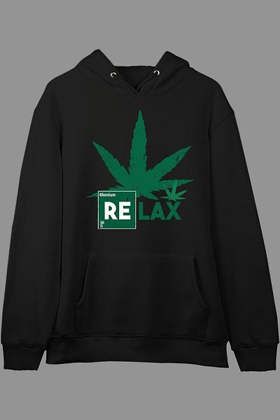 Pisa Art Суитшърт с качулка и принт Oversize Relax Design