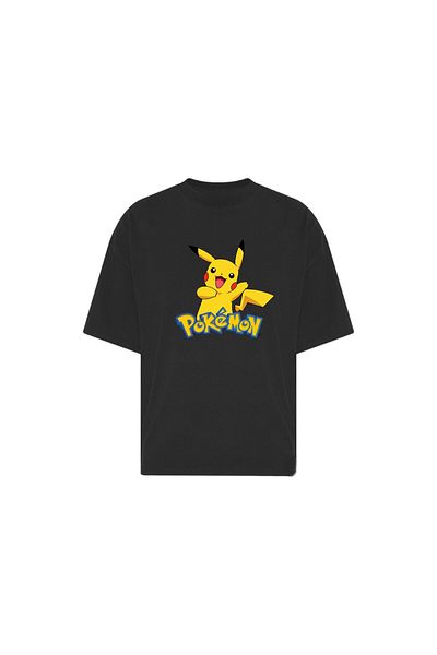 Pisa Art Μπλουζάκι Pokemon Pikachu Oversize