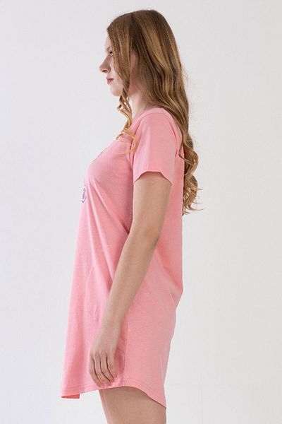 VİENETTA Women's Short Sleeve Nightgown, 310108