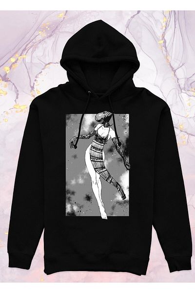 Pisa Art Chainsaw Man - Riza - Φούτερ με κουκούλα χωρίς τσέπη