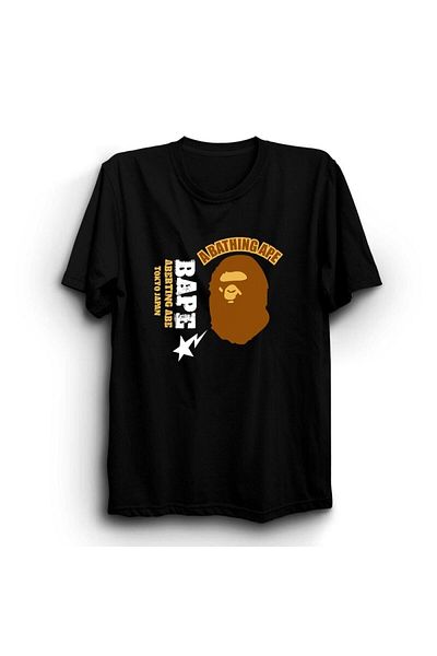 Pisa Art Μπλουζάκι με στάμπα Bape Star King