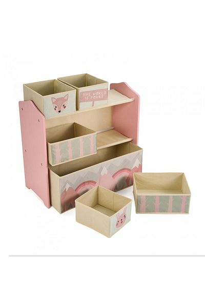 U-Grow Dulap de depozitare a jucăriilor Pinkforest,