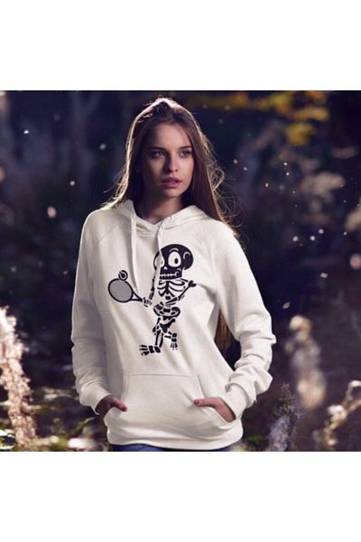 Pisa Art Unisex Λευκό Φούτερ