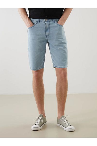 LC Waikiki Lcw Jeans Indigo Slim Fit Men's Jean Shorts