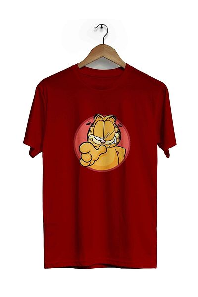 Pisa Art Tricou cu mânecă scurtă Garfield Crew Neck Bll3840