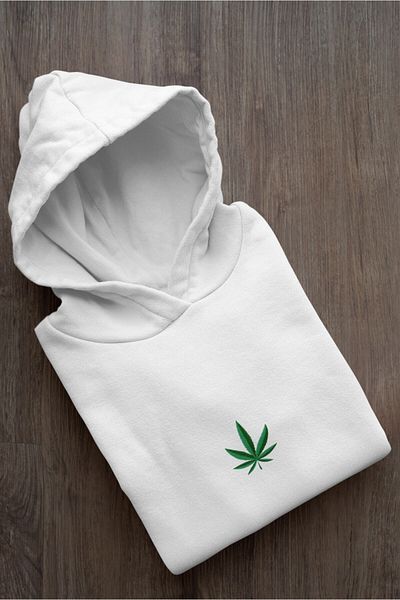 Pisa Art Φούτερ 7 Leaf Minimal Plant Design