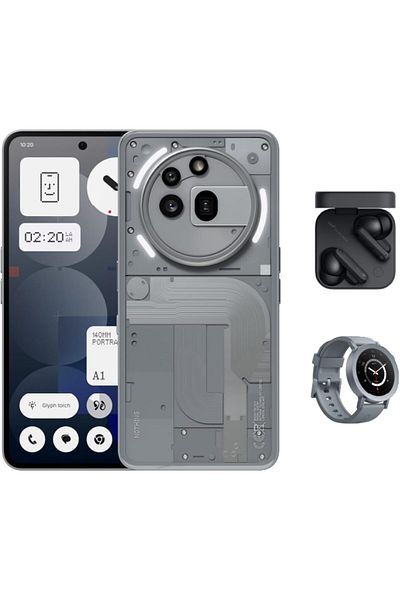 NOTHING Phone (3a) Pro 12GB + 256GB, Black, with Accessories