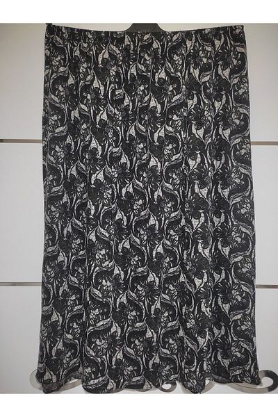 modagüven Piece Flared Elastic Waist Mother Skirt