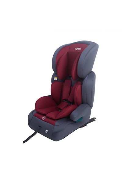 U-Grow Scaun auto 76-150cm, Isofix, Roșu