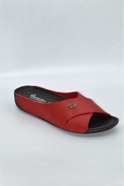 Biocomfort Berry Anatomical Four Seasons Red Women's Slippers - 1001