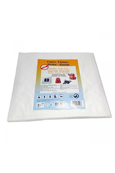 servisevinde Sinbo SVC 8603 съвместима синтетична торбичка за прах, 5 броя