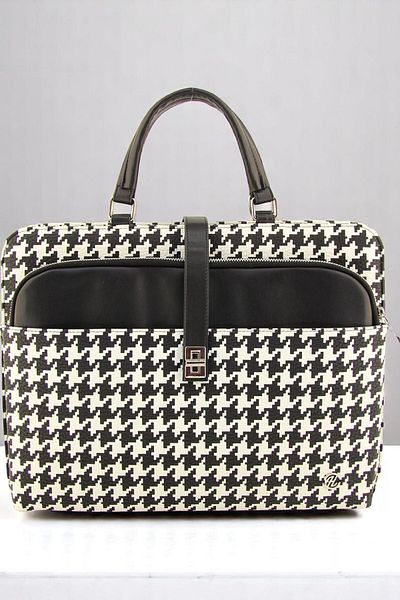 EYLÜL EZGİ BUTİK Laptop Briefcase Lawyer Computer Bag Matte Black 15 & 15.6 Inch