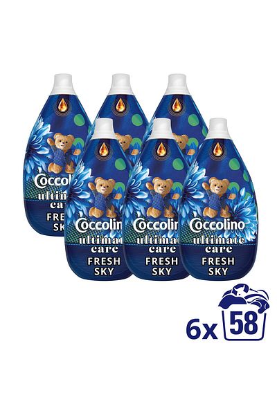 Coccolino Balsam de rufe Coccolino, 6 x 870 ml