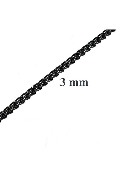 SIC MODA Lant 3 mm Inox 4227 SIC MODA
