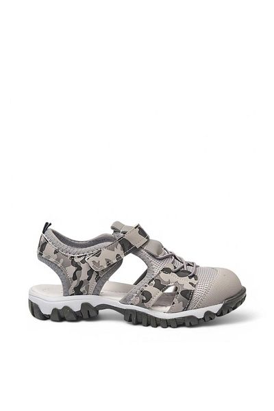 NS Little Orthopedic Sole Closed Front Boys Sandals